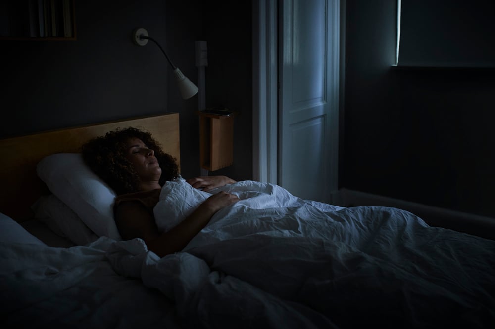 Woman sleeping