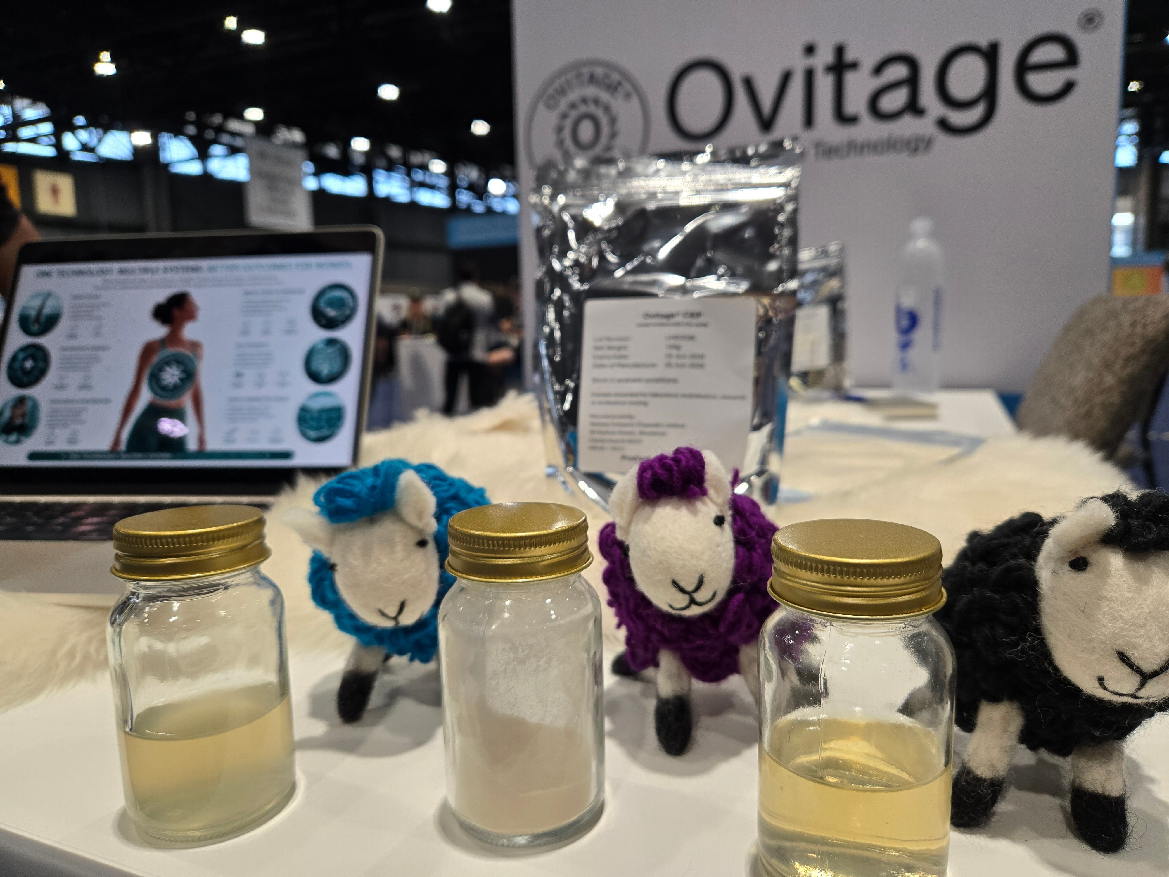 Everee Women's Ovitage ingredient is produced by upcycling sheep hides, wool and follicles into bioactive peptides designed to support women's health.