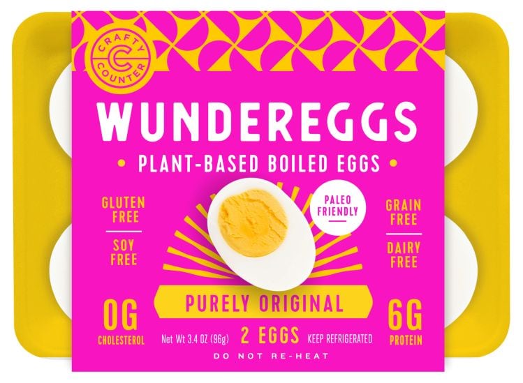 Crafty Counter gears up for launch of Wundereggs, billed as the first plant-based RTE boiled eggs