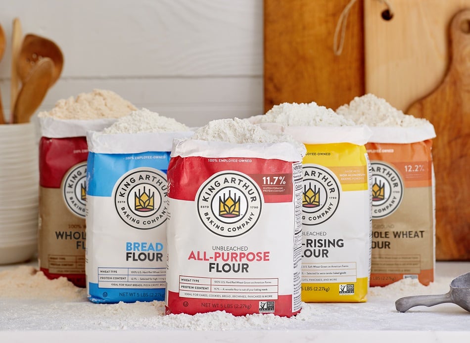 Centuries-old King Arthur Flour rebrands to King Arthur Baking Company