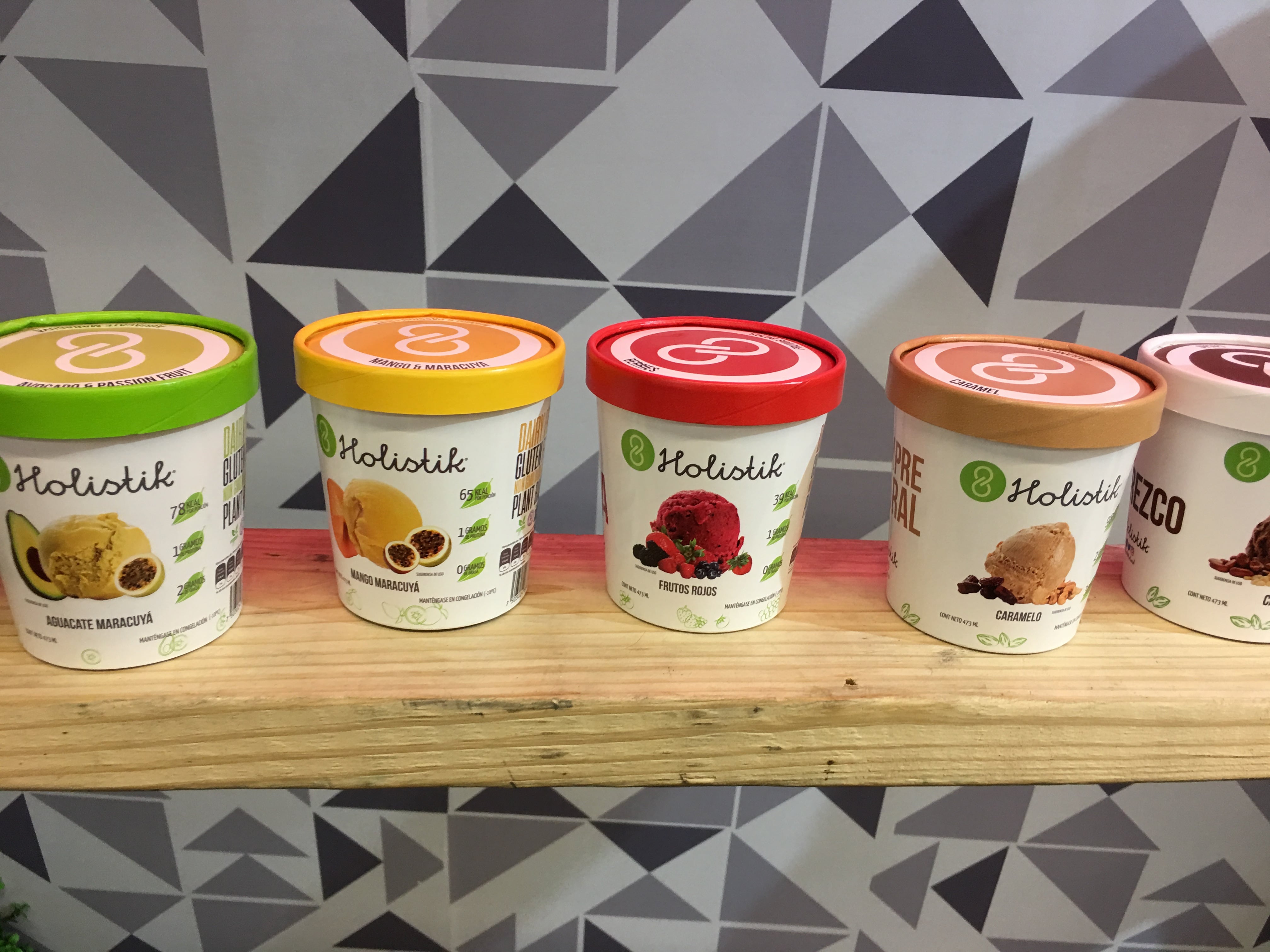 Healthy, indulgent ice cream