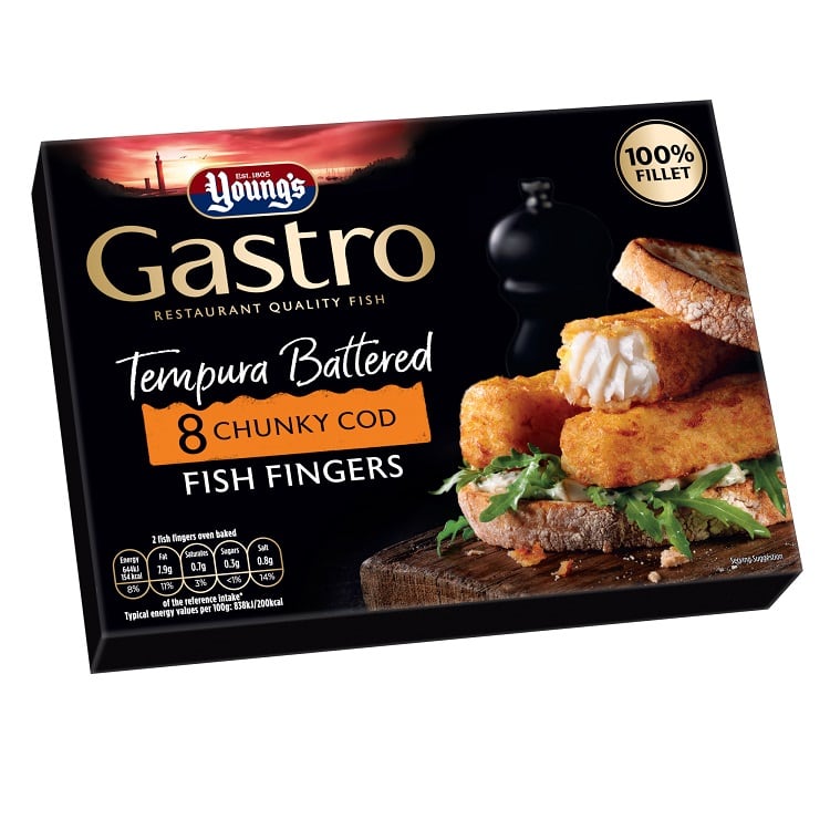 Redesigned seafood packaging for foodies