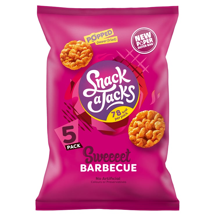 PepsiCo adds paper multibag packaging to Snack A Jacks range