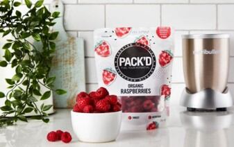 Frozen fruits and smoothie kits