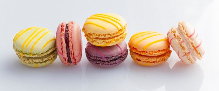Tipiak's fruity macarons