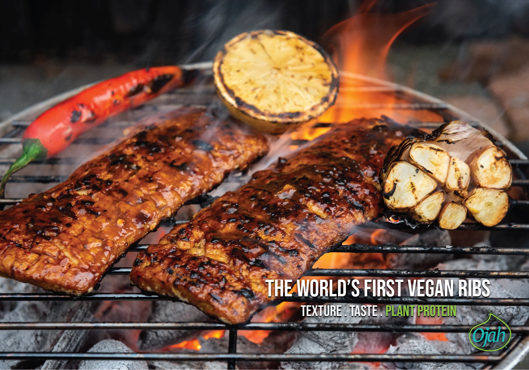 Ojah to debut ‘World's first’ Vegan Ribs made from peas