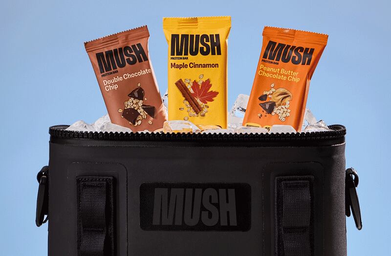 MUSH bars in a cooler