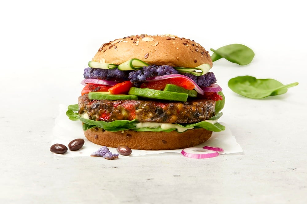Beyond Meat is expanding beyond its traditional meat-alternative portfolio with its new Phytosphere line, including Beyond Starcut savory protein bars, Beyond Starmatter protein powder, Beyond Veggie burgers and Beyond Immerse sparkling protein drinks.