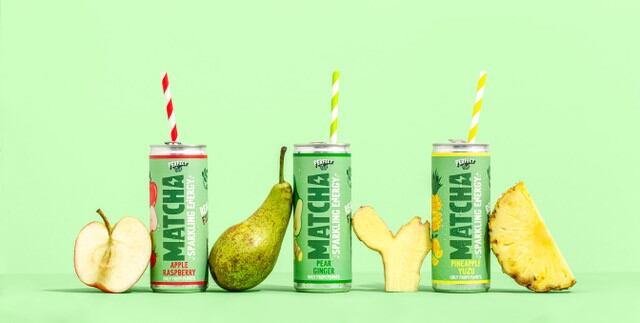 Green caffeine in a can