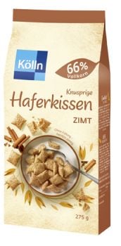 Kölln's crunchy cinnamon oatcakes