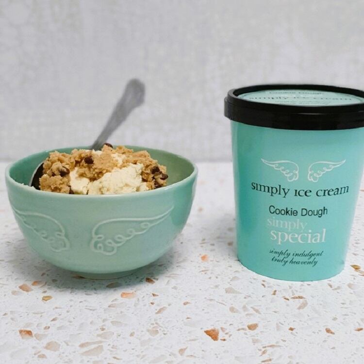 Simply Ice Cream unveils cookie dough flavour
