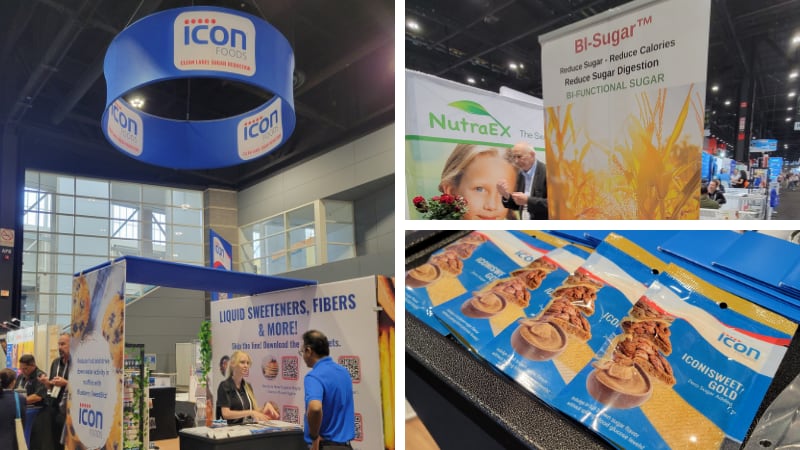 Icon Foods, NutraEx Food share ingredients to cut sugar, without sacrificing function at IFT FIRST