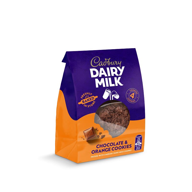 Baker & Baker launches dairy milk chocolate & orange cookies