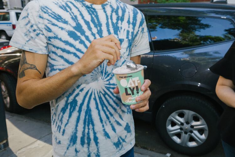 New Mint Chocolate ice cream from Oatly
