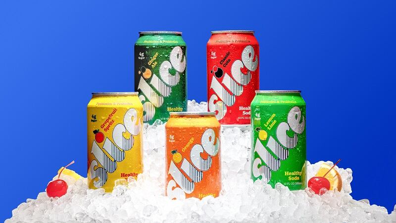 Suja Life re-launches the iconic citrus soda brand Slice with a health focus