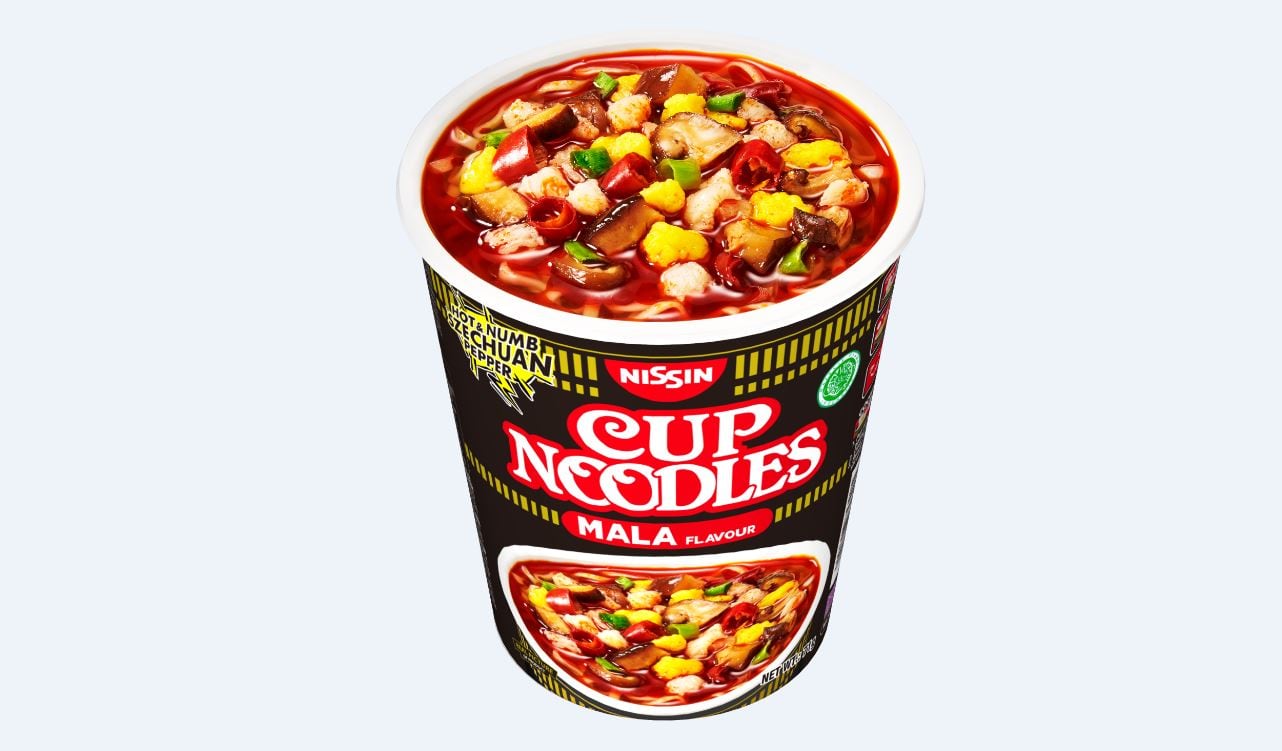燃える価値あり：日清食品、マレーシア・シンガポールのスパイス好きな人のための麻辣スープタイプ カップヌードルを発売