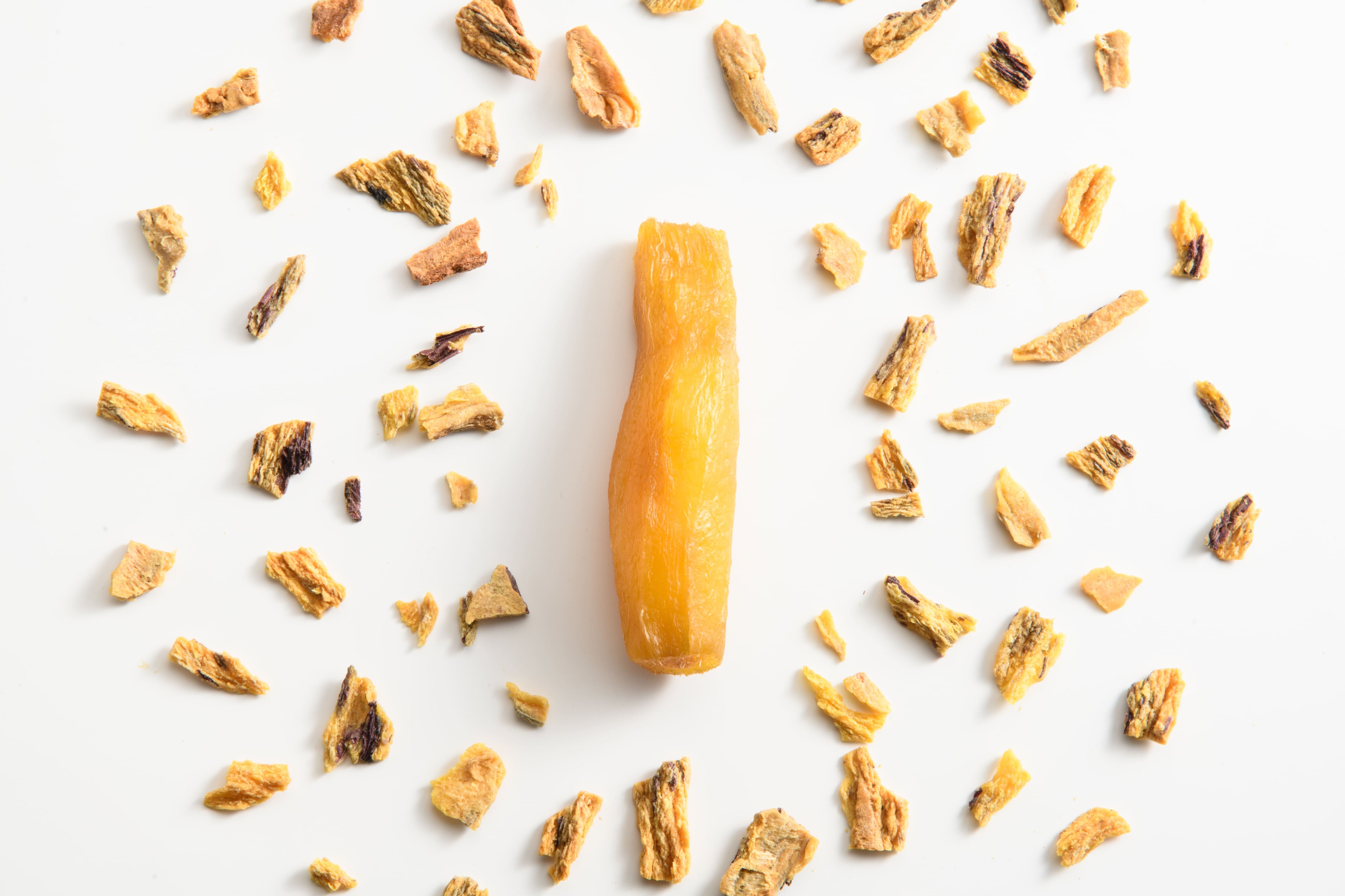 Dried sweet potato peel