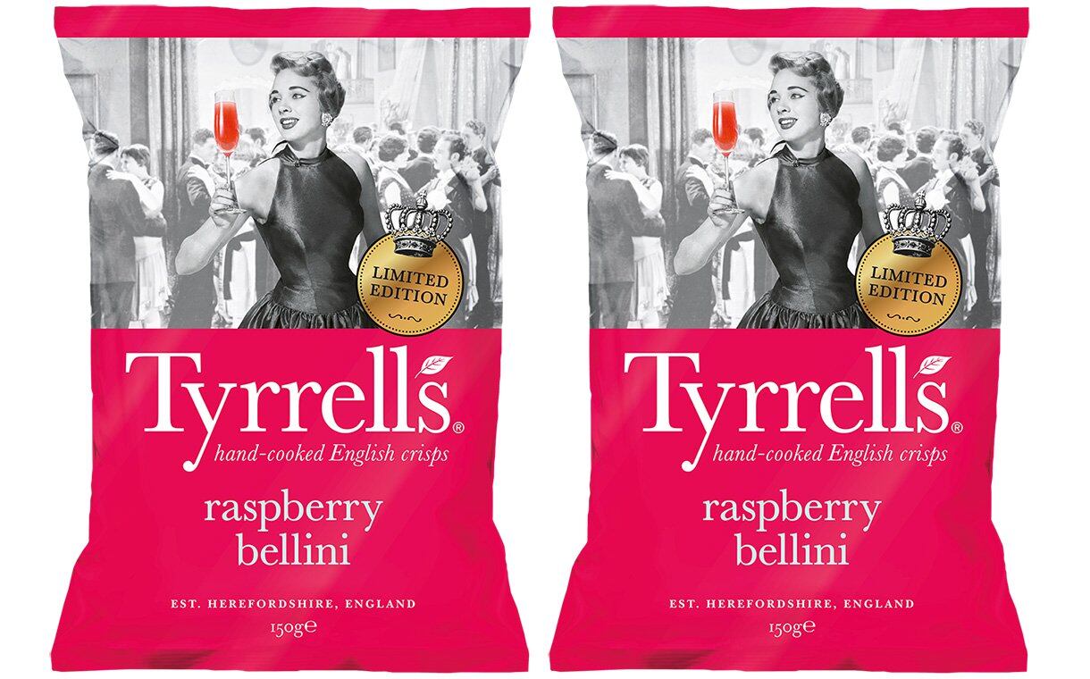 Think pink... crisps?