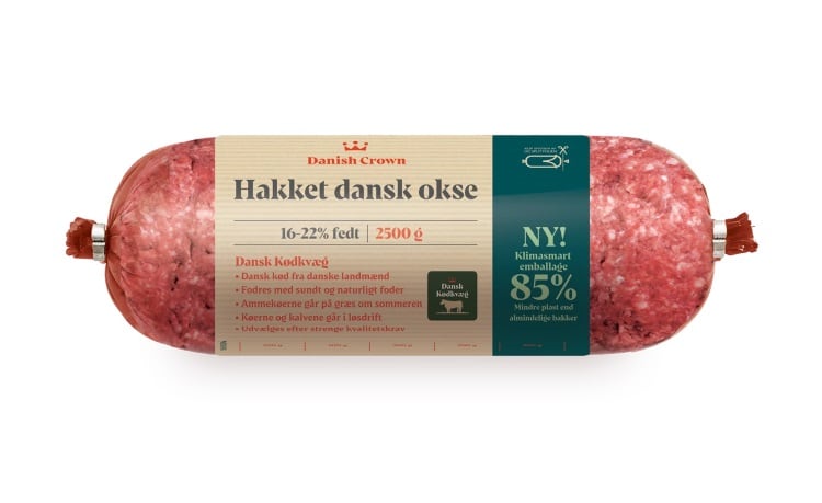 Danish Crown Beef introduces sustainable packaging for mince products