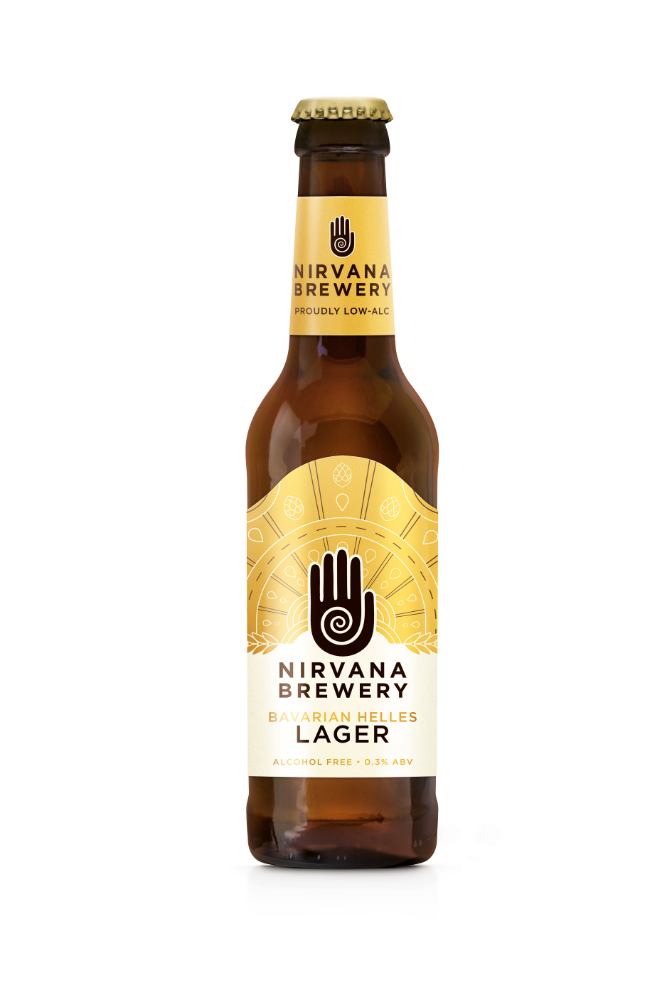 Nivana's alcohol-free lager