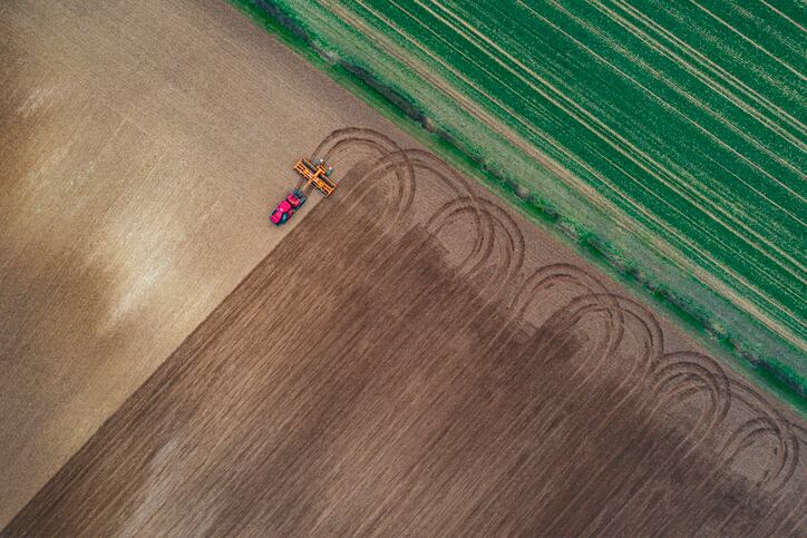 Ploughing and tilling soil on slopes is jeopardizing future farm yields