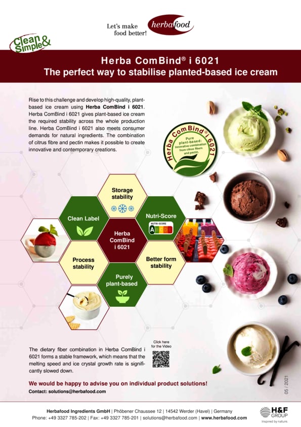 Lay the foundation for optimal ice cream stability