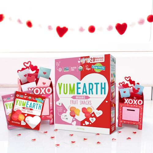 YumEarth Valentine's Day fruit snacks