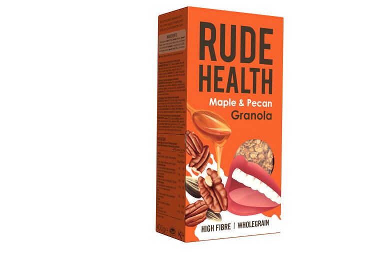 A breakfast of maple and pecan granola