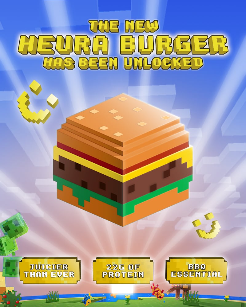 Plant-based burger launches on Minecraft