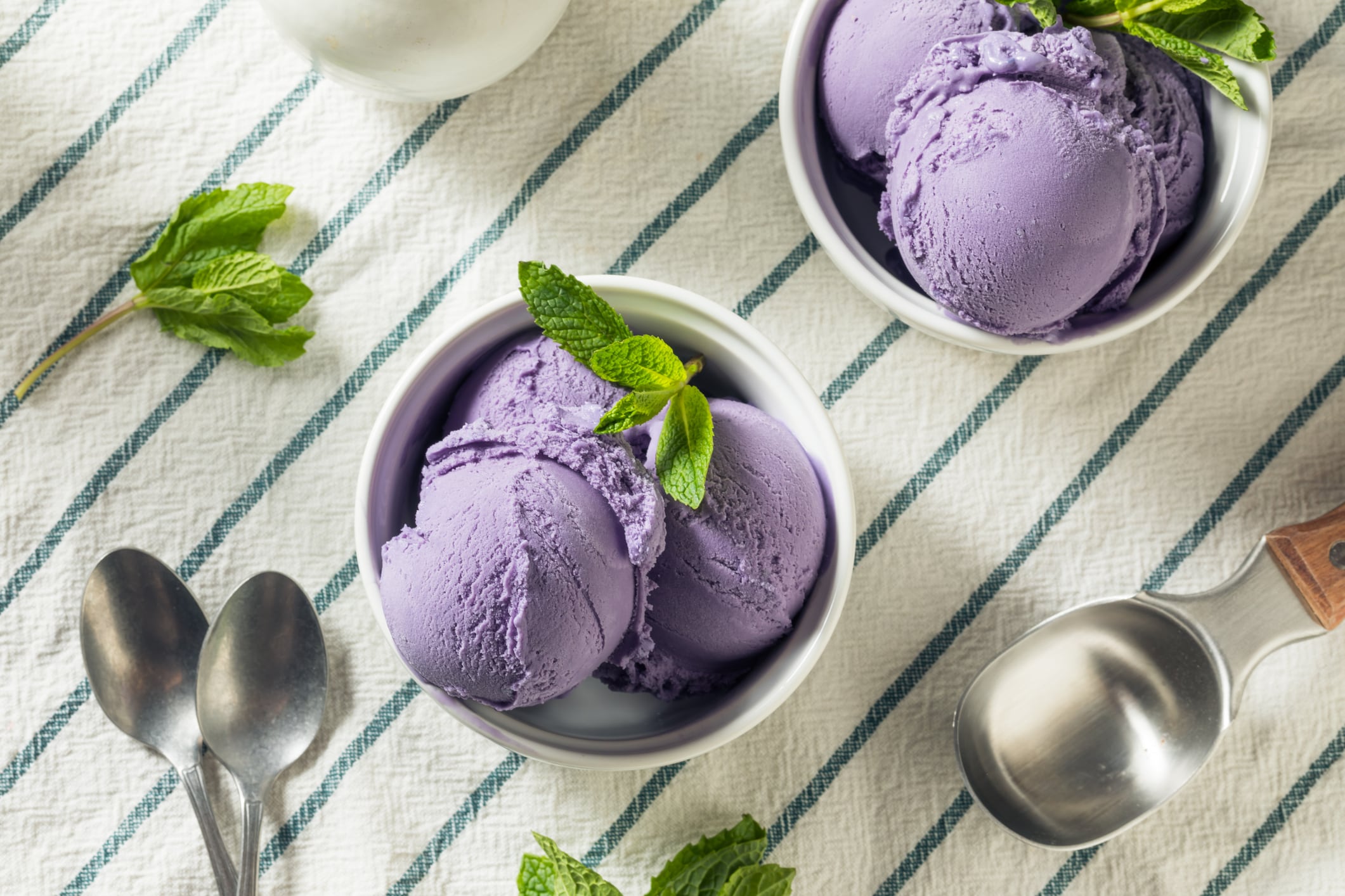 Ube ice cream