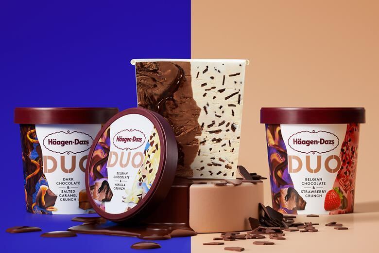 Häagen-Dazs launches DUO range