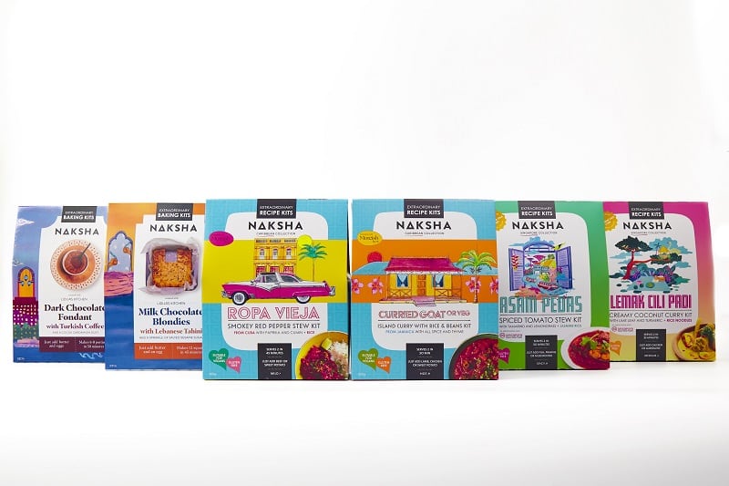 Naksha recipe kits launch in UK 