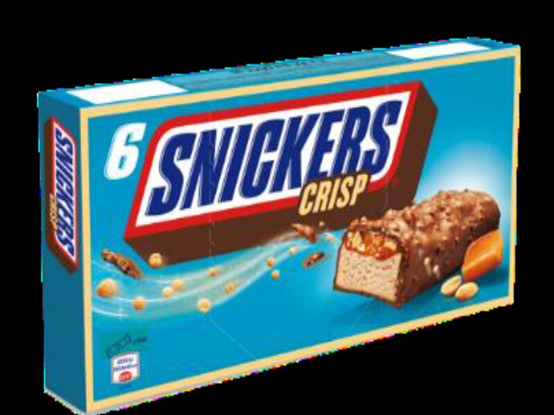 Snickers Crisp ice cream innovation