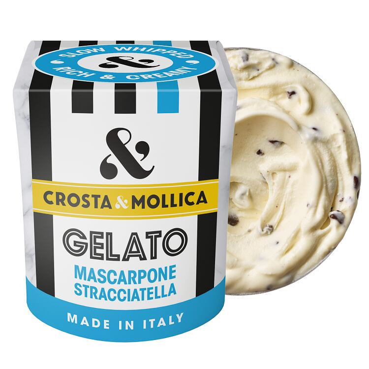 Summer in Italy with Mascarpone Stracciatella Gelato