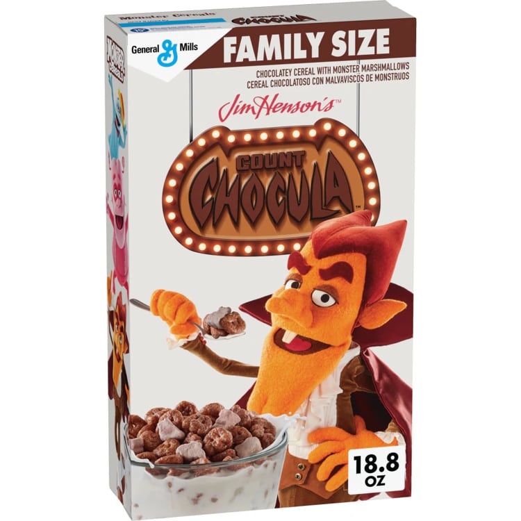 General Mills' Count Chocula cereal