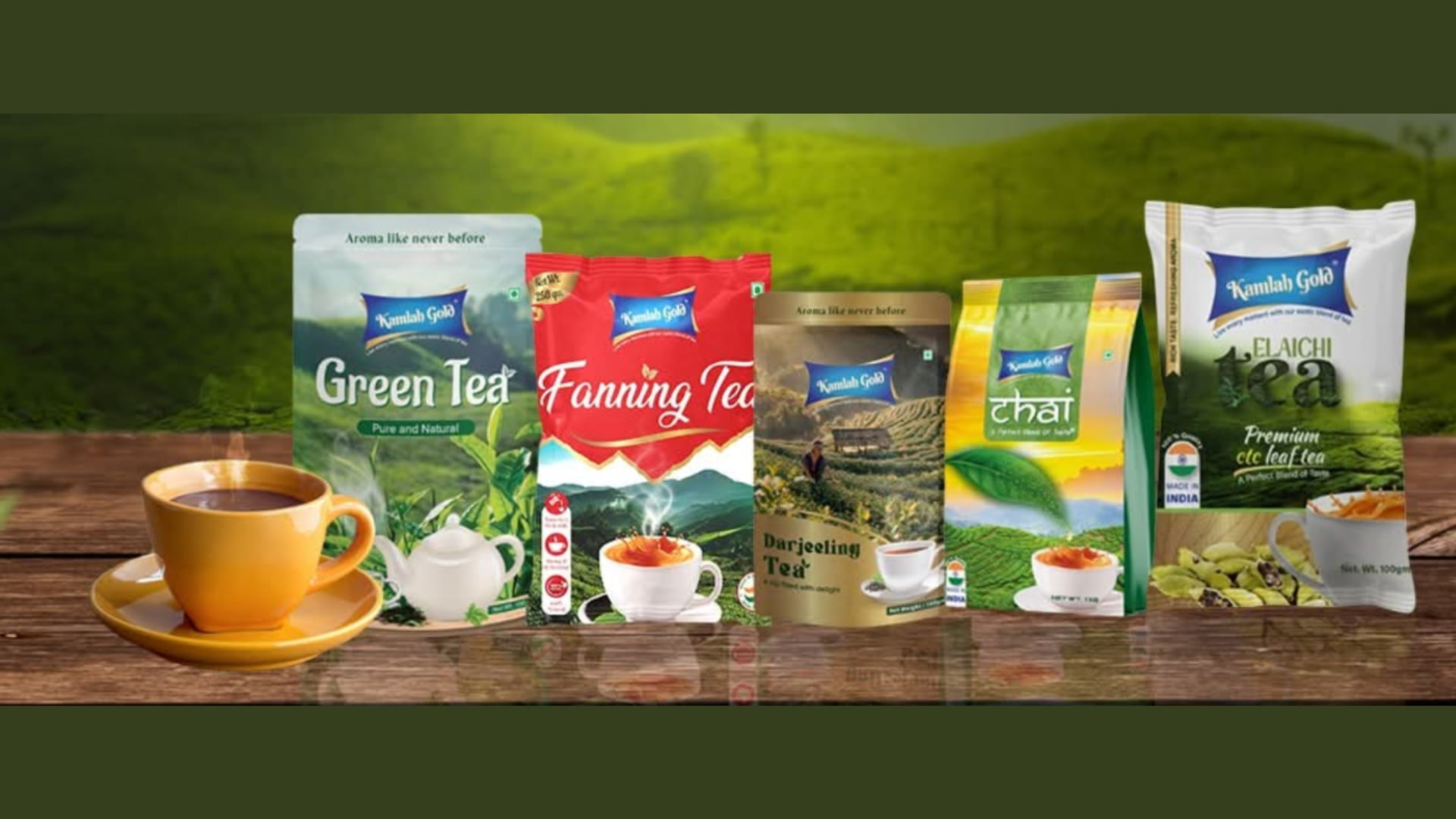 Kamlah Gold taps convenience and customisation for tea launches in APAC, Middle East