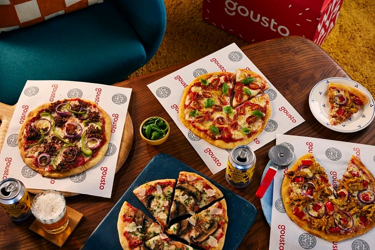 Pizza Express recipe box