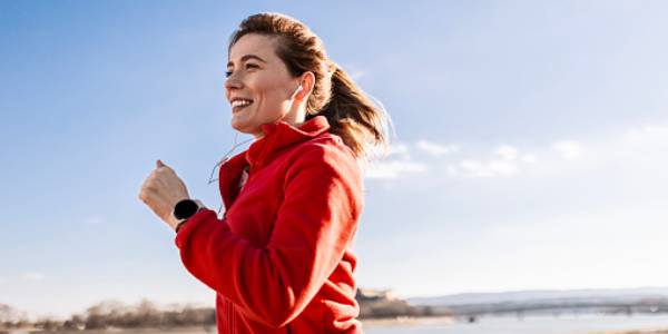 Woman running