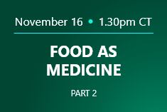 Food as Medicine: Hot & Emerging Functional Ingredients