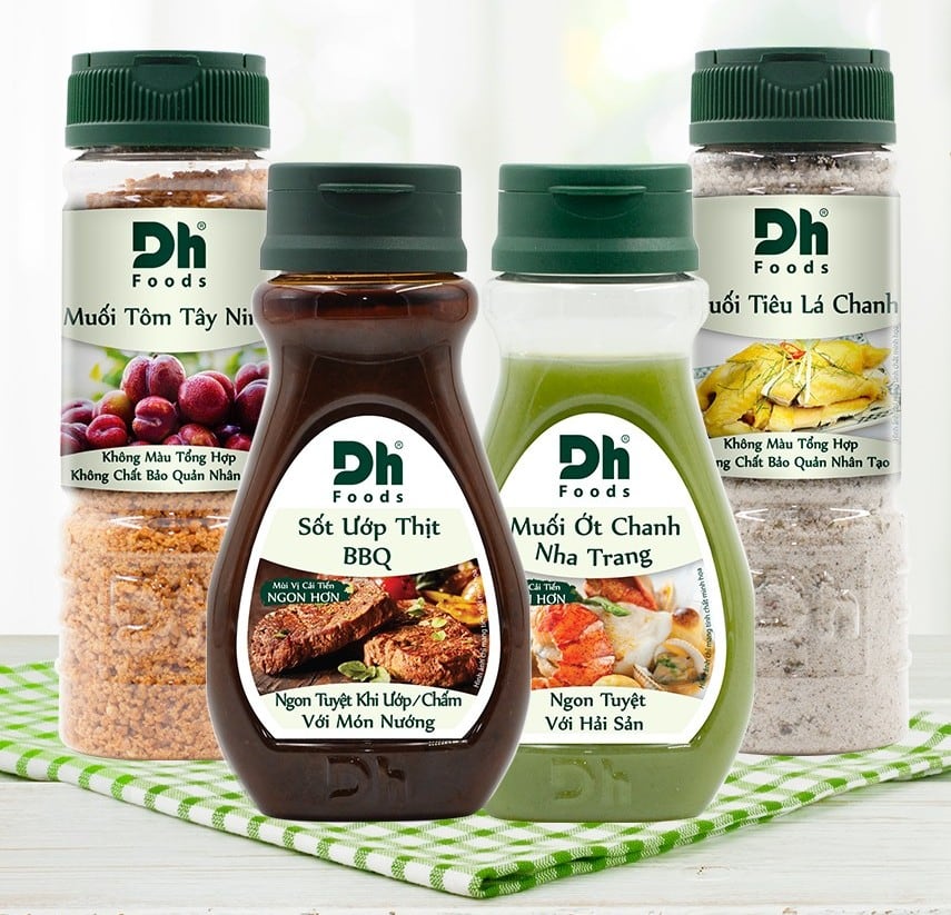 DH Foods dipping salts and sauces