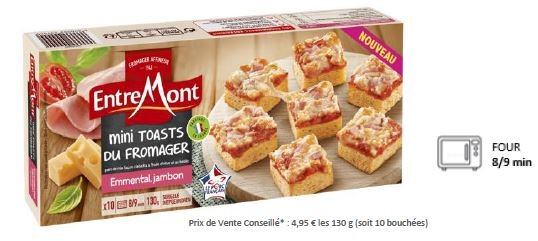Entremont's ready to eat appetisers