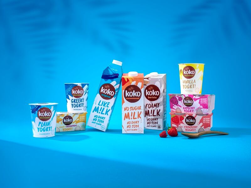 Koko dairy free launches M!lk and Yogrt! Range