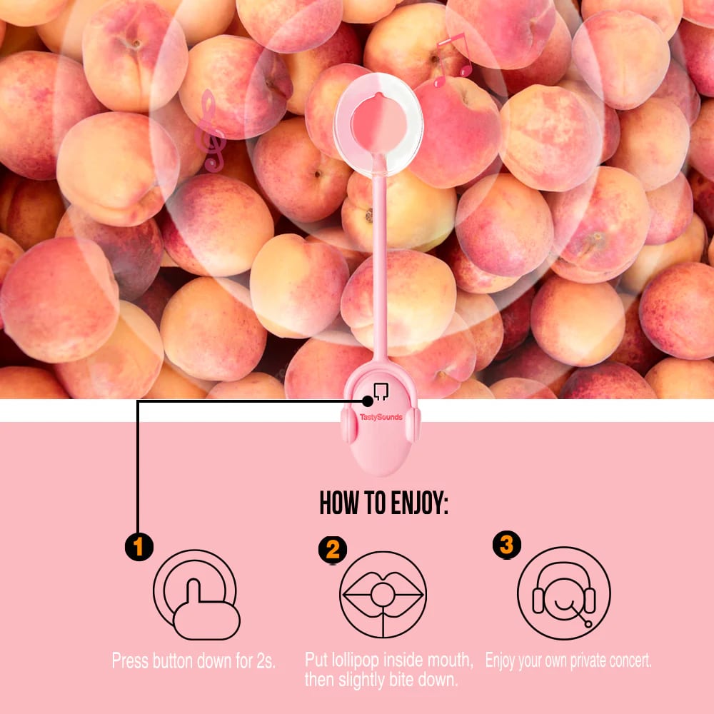 China's Amos Foods has launched several 'Audio lollipop' products under its TastySounds brand.