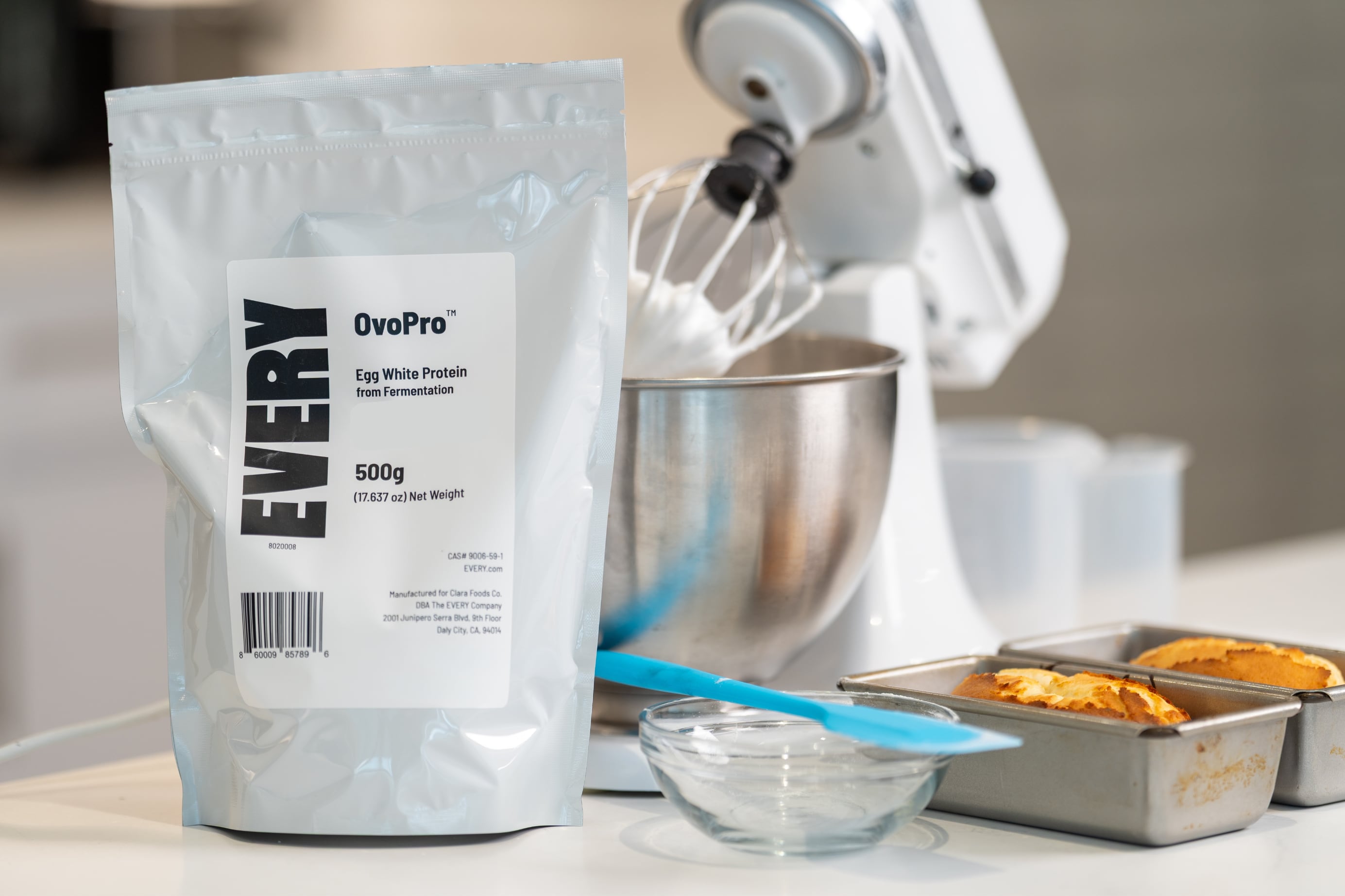 OvoPro and pound cake