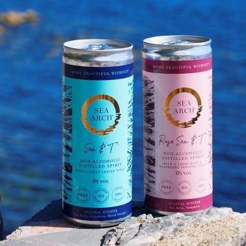 Sea Arch launches the Sea & T range of alcohol-free RTDs