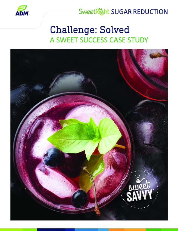 Quench today’s thirst for less added sugars