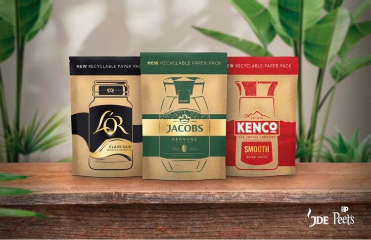 JDE Peet releases paper pack for soluble coffee