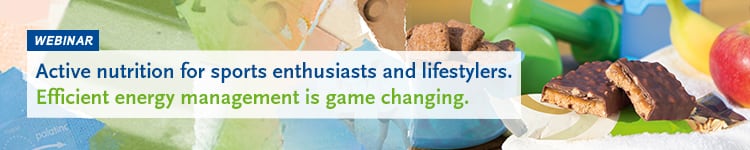 Sporty nutrition for fitness enthusiasts. Efficient energy management as a game changer.