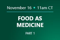 Food as Medicine: Upgrading the Western Diet