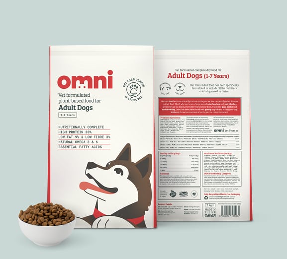 Vegan dog brand Omni inks deal with European pet retailing giant